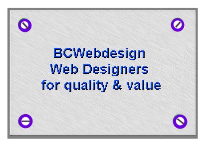 BCWEBDESIGN VALUE FOR MONEY AND QUALITY